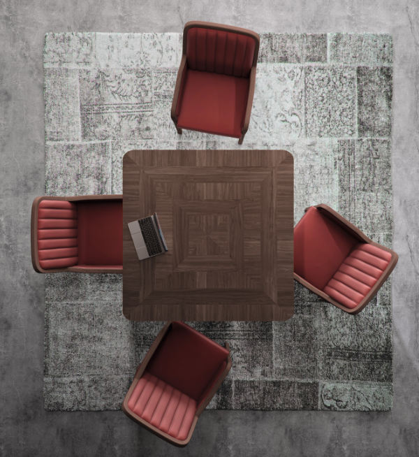 Mesa auxiliar Artdeco